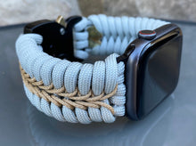 Cargar imagen en el visor de la galería, Paracord Watch Band compatible with Apple Watch Series 1, 2, 3, 4, 5, 6, 7, 8, Ultra & SE (watch not included)