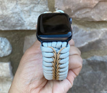 Cargar imagen en el visor de la galería, Paracord Watch Band compatible with Apple Watch Series 1, 2, 3, 4, 5, 6, 7, 8, Ultra & SE (watch not included)