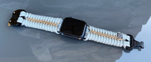 Cargar imagen en el visor de la galería, Paracord Watch Band compatible with Apple Watch Series 1, 2, 3, 4, 5, 6, 7, 8, Ultra & SE (watch not included)