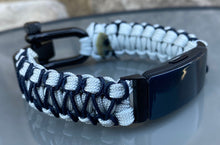 Load image into Gallery viewer, Paracord watch band personalized to replace bands for Fitbit Inspire, Fitbit Luxe, and Fitbit Alta (watch not included)