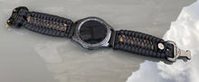 Load image into Gallery viewer, Samsung Galaxy Watch Band, Galaxy 42mm, Galaxy 46mm, Gear S3 Frontier, Gear S3 Classic, Gear Sport, 550 Paracord Watch Band.