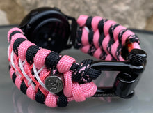 Lade das Bild in den Galerie-Viewer, Samsung Galaxy Watch Active/Active 2, Galaxy Active/Active 2, Paracord Band, Paracord Strap, 550 Cord Samsung Strap