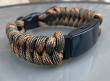 Load image into Gallery viewer, Paracord watch band personalized to replace bands for Fitbit Inspire, Fitbit Luxe, and Fitbit Alta (watch not included)