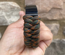 Load image into Gallery viewer, Paracord watch band personalized to replace bands for Fitbit Inspire, Fitbit Luxe, and Fitbit Alta (watch not included)