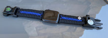 Lade das Bild in den Galerie-Viewer, Paracord Watch Band compatible with Apple Watch Series 1, 2, 3, 4, 5, 6, 7 & SE (watch not included)