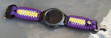 Load image into Gallery viewer, Samsung Galaxy Watch Band, Galaxy 42mm, Galaxy 46mm, Gear S3 Frontier, Gear S3 Classic, Gear Sport, 550 Paracord Watch Band.
