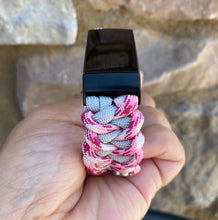 Lade das Bild in den Galerie-Viewer, Paracord Watch Band compatible with Fitbit Charge 2, Charge 3, Charge 4 & Charge 5 (Watch not included)
