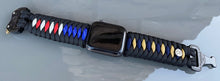 Load image into Gallery viewer, Paracord Watch Band compatible with Apple Watch Series 1, 2, 3, 4, 5, 6, 7, 8, 9, Ultra, Ultra 2 & SE (watch not included)