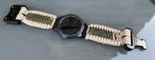 Load image into Gallery viewer, Samsung Galaxy Watch Band, Galaxy 42mm, Galaxy 46mm, Gear S3 Frontier, Gear S3 Classic, Gear Sport, 550 Paracord Watch Band.