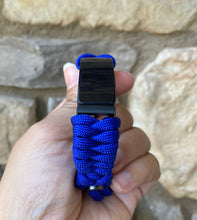 Load image into Gallery viewer, Paracord watch band personalized to replace bands for Fitbit Inspire, Fitbit Luxe, and Fitbit Alta (watch not included)