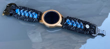 Load image into Gallery viewer, Samsung Galaxy Watch Band, Galaxy 42mm, Galaxy 46mm, Gear S3 Frontier, Gear S3 Classic, Gear Sport, 550 Paracord Watch Band.
