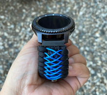 Load image into Gallery viewer, Samsung Galaxy Watch Band, Galaxy 42mm, Galaxy 46mm, Gear S3 Frontier, Gear S3 Classic, Gear Sport, 550 Paracord Watch Band.