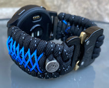 Load image into Gallery viewer, Paracord Watch Band compatible with Garmin Approach S12, Approach S40, Approach S42, D2 Air, Vivoactive 3S, Vivoactive 3, Vivoactive 3 Music, Vivoactive 4S, Vivoactive 4, Venu, Venu 2S, Venu 2, Venu SQ, Venu Music (watch not included)