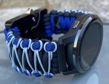 Load image into Gallery viewer, Paracord Watch Band compatible with Garmin Approach S12, Approach S40, Approach S42, D2 Air, Vivoactive 3S, Vivoactive 3, Vivoactive 3 Music, Vivoactive 4S, Vivoactive 4, Venu, Venu 2S, Venu 2, Venu SQ, Venu Music (watch not included)