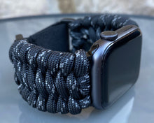 Lade das Bild in den Galerie-Viewer, Paracord Watch Band compatible with Apple Watch Series 1, 2, 3, 4, 5, 6, 7 & SE (watch not included)