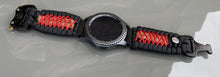 Load image into Gallery viewer, Samsung Galaxy Watch Band, Galaxy 42mm, Galaxy 46mm, Gear S3 Frontier, Gear S3 Classic, Gear Sport, 550 Paracord Watch Band.