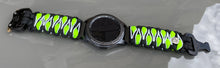 Load image into Gallery viewer, Samsung Galaxy Watch Band, Galaxy 42mm, Galaxy 46mm, Gear S3 Frontier, Gear S3 Classic, Gear Sport, 550 Paracord Watch Band.