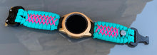 Charger l'image dans la galerie, Samsung Galaxy Watch Band, Galaxy 42mm, Galaxy 46mm, Gear S3 Frontier, Gear S3 Classic, Gear Sport, 550 Paracord Watch Band.