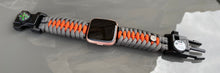 Load image into Gallery viewer, Paracord Watch Band compatible with Fitbit Versa 1, Versa Lite, Versa 2, Versa 3, Versa 4, Sense, Sense 2 (watch not included).