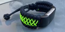 Lade das Bild in den Galerie-Viewer, Paracord Watch Band compatible with Fitbit Charge 2, Charge 3, Charge 4, Charge 5 & Charge 6 (Watch not included)