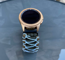 Load image into Gallery viewer, Samsung Galaxy Watch Band, Galaxy 42mm, Galaxy 46mm, Gear S3 Frontier, Gear S3 Classic, Gear Sport, 550 Paracord Watch Band.