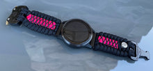 Load image into Gallery viewer, Paracord Watch Band compatible with Garmin Approach S12, Approach S40, Approach S42, D2 Air, Vivoactive 3S, Vivoactive 3, Vivoactive 3 Music, Vivoactive 4S, Vivoactive 4, Venu, Venu 2S, Venu 2, Venu SQ, Venu Music (watch not included)