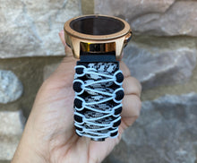 Load image into Gallery viewer, Samsung Galaxy Watch Band, Galaxy 42mm, Galaxy 46mm, Gear S3 Frontier, Gear S3 Classic, Gear Sport, 550 Paracord Watch Band.