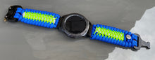 Load image into Gallery viewer, Samsung Galaxy Watch Band, Galaxy 42mm, Galaxy 46mm, Gear S3 Frontier, Gear S3 Classic, Gear Sport, 550 Paracord Watch Band.