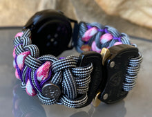 Lade das Bild in den Galerie-Viewer, Samsung Galaxy Watch Active/Active 2, Galaxy Active/Active 2, Paracord Band, Paracord Strap, 550 Cord Samsung Strap