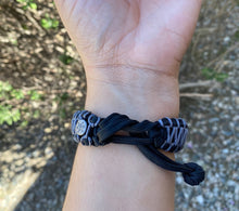 Load image into Gallery viewer, Paracord watch band personalized to replace bands for Fitbit Inspire, Fitbit Luxe, and Fitbit Alta (watch not included)