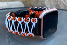Lade das Bild in den Galerie-Viewer, Paracord Watch Band compatible with Fitbit Versa 1, Versa Lite, Versa 2, Versa 3, Versa 4, Sense, Sense 2 (watch not included).