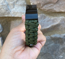 Charger l'image dans la galerie, Paracord Watch Band compatible with Fitbit Charge 2, Charge 3, Charge 4, Charge 5 & Charge 6 (Watch not included)