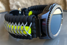 Load image into Gallery viewer, Samsung Galaxy Watch Band, Galaxy 42mm, Galaxy 46mm, Gear S3 Frontier, Gear S3 Classic, Gear Sport, 550 Paracord Watch Band.