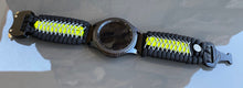 Load image into Gallery viewer, Samsung Galaxy Watch Band, Galaxy 42mm, Galaxy 46mm, Gear S3 Frontier, Gear S3 Classic, Gear Sport, 550 Paracord Watch Band.