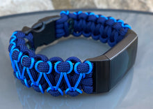 Charger l'image dans la galerie, Paracord Watch Band compatible with Fitbit Charge 2, Charge 3, Charge 4, Charge 5 & Charge 6 (Watch not included)