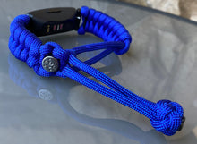 Load image into Gallery viewer, Paracord watch band personalized to replace bands for Fitbit Inspire, Fitbit Luxe, and Fitbit Alta (watch not included)