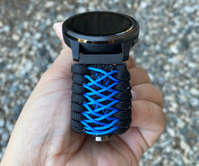 Load image into Gallery viewer, Paracord Watch Band compatible with Garmin Approach S12, Approach S40, Approach S42, D2 Air, Vivoactive 3S, Vivoactive 3, Vivoactive 3 Music, Vivoactive 4S, Vivoactive 4, Venu, Venu 2S, Venu 2, Venu SQ, Venu Music (watch not included)