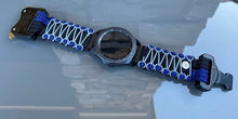 Load image into Gallery viewer, Samsung Galaxy Watch Band, Galaxy 42mm, Galaxy 46mm, Gear S3 Frontier, Gear S3 Classic, Gear Sport, 550 Paracord Watch Band.
