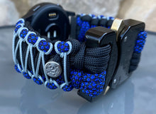 Load image into Gallery viewer, Paracord Watch Band compatible with Garmin Approach S12, Approach S40, Approach S42, D2 Air, Vivoactive 3S, Vivoactive 3, Vivoactive 3 Music, Vivoactive 4S, Vivoactive 4, Venu, Venu 2S, Venu 2, Venu SQ, Venu Music (watch not included)