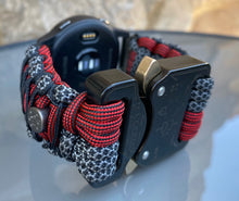 Charger l'image dans la galerie, Paracord watch band compatible with Garmin Approach S12/S40/S42, D2 Air/X10, Vivoactive, Venu, Vivomove, Forerunner 55/245/255/645/745 (watch not included)