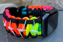 Charger l'image dans la galerie, Paracord Watch Band compatible with Apple Watch Series 1, 2, 3, 4, 5, 6, 7, 8, Ultra & SE (watch not included)