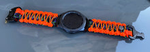 Load image into Gallery viewer, Samsung Galaxy Watch Band, Galaxy 42mm, Galaxy 46mm, Gear S3 Frontier, Gear S3 Classic, Gear Sport, 550 Paracord Watch Band.