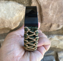 Charger l'image dans la galerie, Paracord Watch Band compatible with Fitbit Charge 2, Charge 3, Charge 4 & Charge 5 (Watch not included)