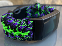 Lade das Bild in den Galerie-Viewer, Paracord Watch Band compatible with Fitbit Charge 2, Charge 3, Charge 4 & Charge 5 (Watch not included)