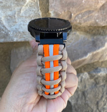 Load image into Gallery viewer, Samsung Galaxy Watch Band, Galaxy 42mm, Galaxy 46mm, Gear S3 Frontier, Gear S3 Classic, Gear Sport, 550 Paracord Watch Band.