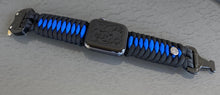 Lade das Bild in den Galerie-Viewer, Paracord Watch Band compatible with Apple Watch Series 1, 2, 3, 4, 5, 6, 7, 8, Ultra & SE (watch not included)