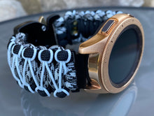 Load image into Gallery viewer, Samsung Galaxy Watch Band, Galaxy 42mm, Galaxy 46mm, Gear S3 Frontier, Gear S3 Classic, Gear Sport, 550 Paracord Watch Band.
