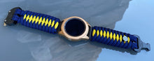 Load image into Gallery viewer, Samsung Galaxy Watch Band, Galaxy 42mm, Galaxy 46mm, Gear S3 Frontier, Gear S3 Classic, Gear Sport, 550 Paracord Watch Band.