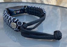 Load image into Gallery viewer, Paracord watch band personalized to replace bands for Fitbit Inspire, Fitbit Luxe, and Fitbit Alta (watch not included)