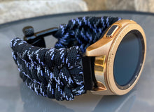 Load image into Gallery viewer, Samsung Galaxy Watch Band, Galaxy 42mm, Galaxy 46mm, Gear S3 Frontier, Gear S3 Classic, Gear Sport, 550 Paracord Watch Band.
